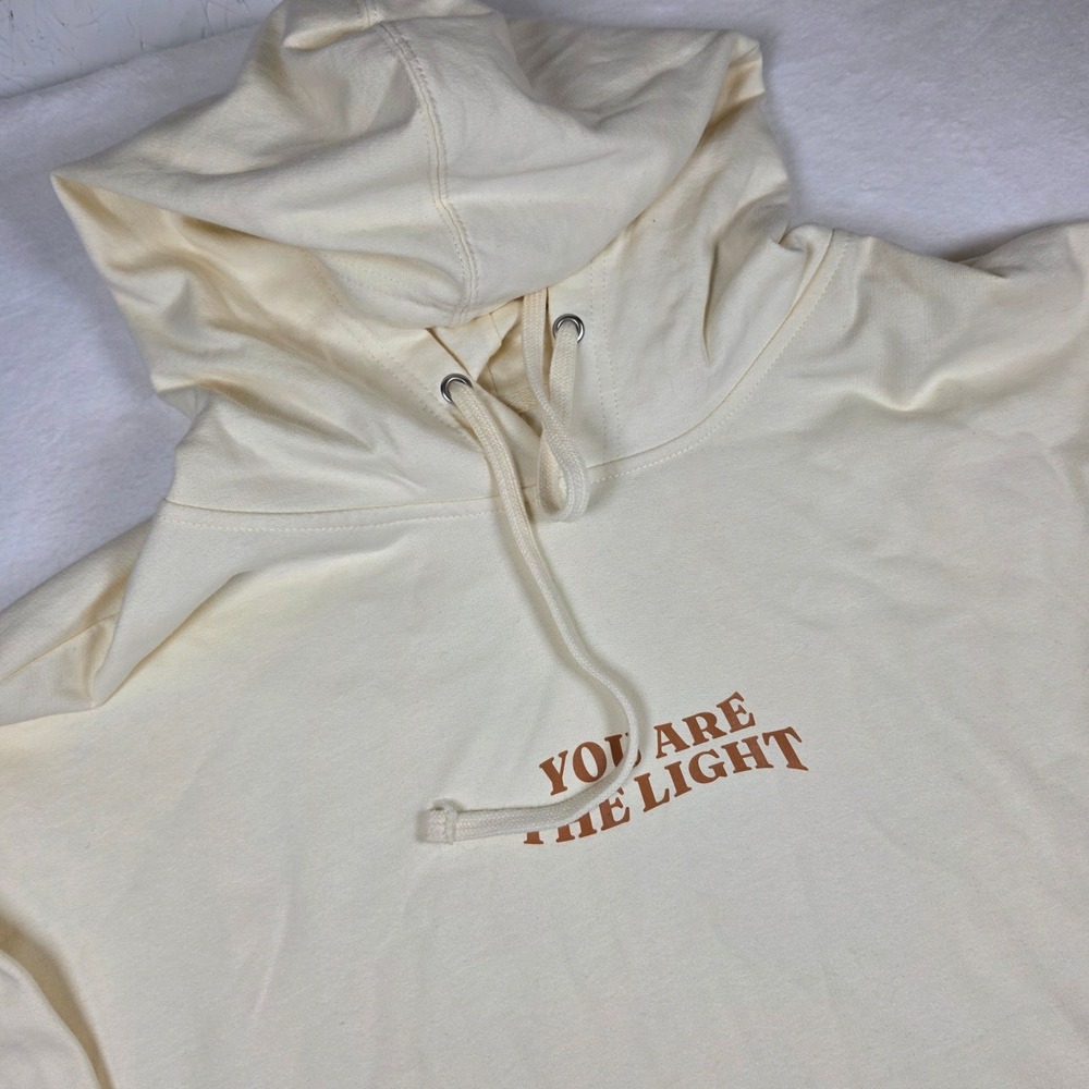 Independent Trading‎ Co You Are The Light Matthew 5:14 Hoodie Cream 2XL RN 99052